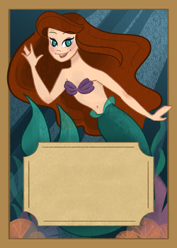Little Mermaid Invitation