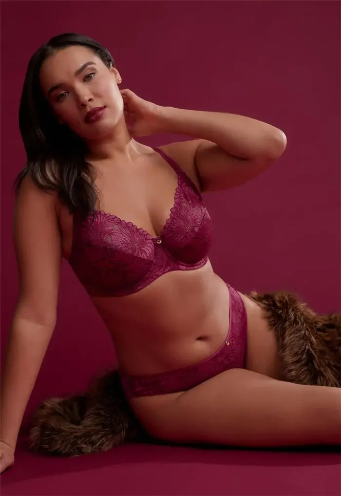 Thumbnail: Montelle Vixen Bikini Brief Dark Cherry