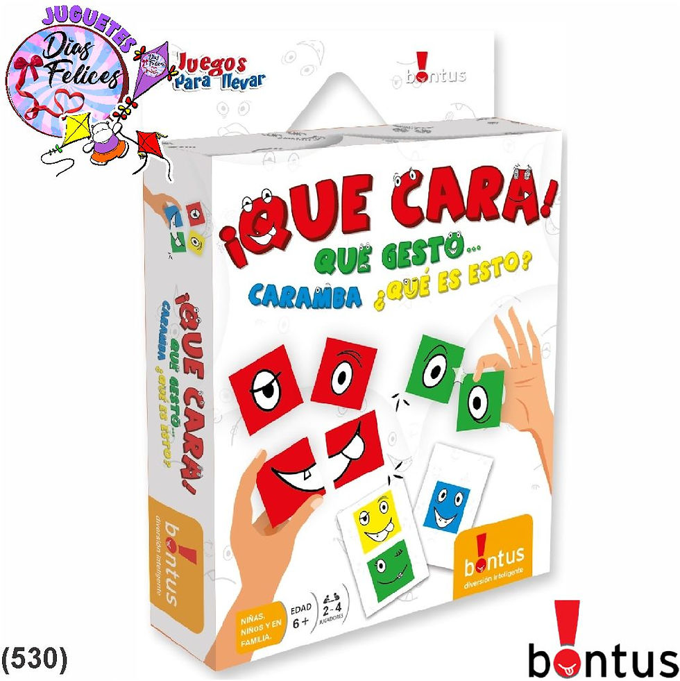 (530) Que cara tengo + Bontus - Días Felices Juguetes - Tienda online + En Dias Felices to