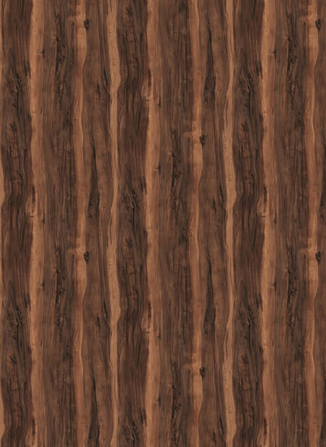 Nativa Melamina Vesto Textura Es un diseño con un atrevido juego de tonalidades cálidas en color marrón rojizo y miel. Sus acentos en café oscuro hacen a este diseño una opción esencial para ambientes de look auténtico.