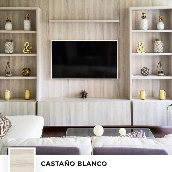 Melamina Castaño Blanco Masisa Guadalajara