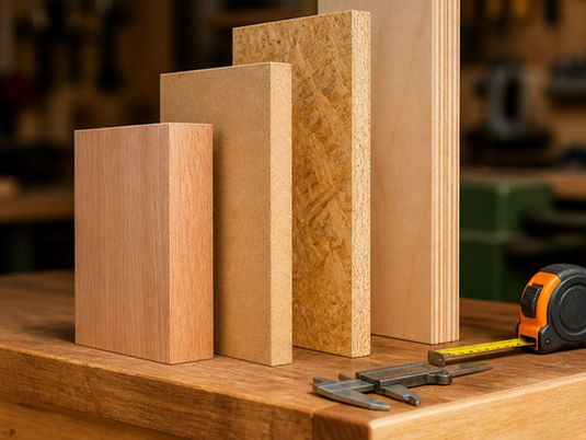 Madera Natural vs MDF vs MDP vs Triplay