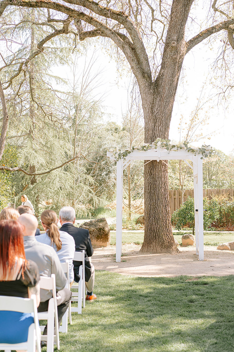 a spring wedding at Flower Farm Inn, Loomis CA