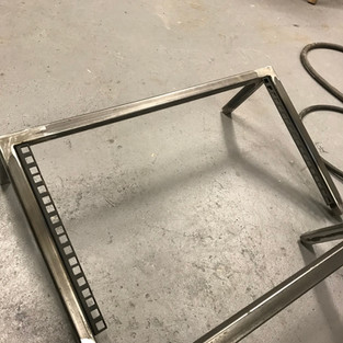 Steel rack units