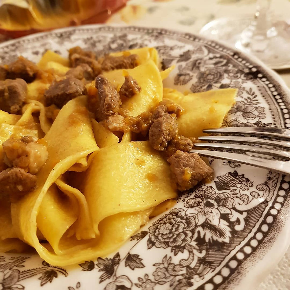 pappardelle al ragù d'anatra