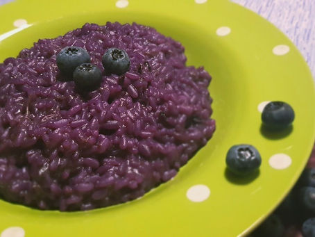 Risotto ai mirtilli