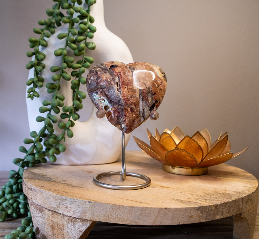 Rode Jaspis Hart (1)