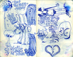 Blue Moleskine page 11