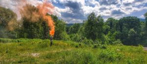 CALLOUT: Person with medical condition at Pontcysyllte Aqueduct