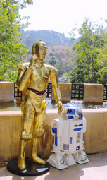 star wars prop rentals, star wars statue prop rentals, star wars party