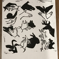 Shadoe Hand Puppet Print