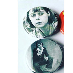 Carson McCullers Pin Set