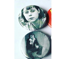 Carson McCullers Pin Set