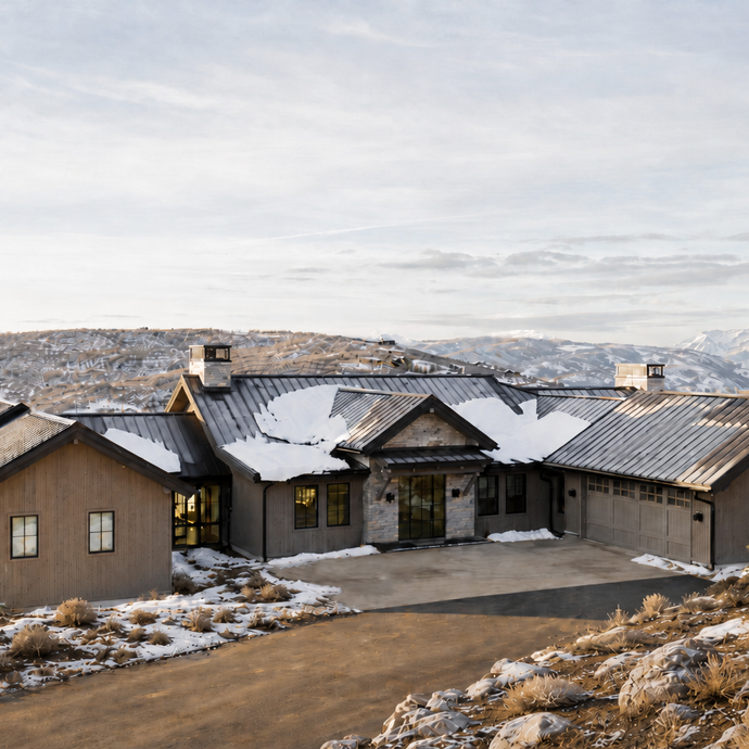 Modern mountain home by Vitruvius Built, luxury home builders in Park City and Deer Valley