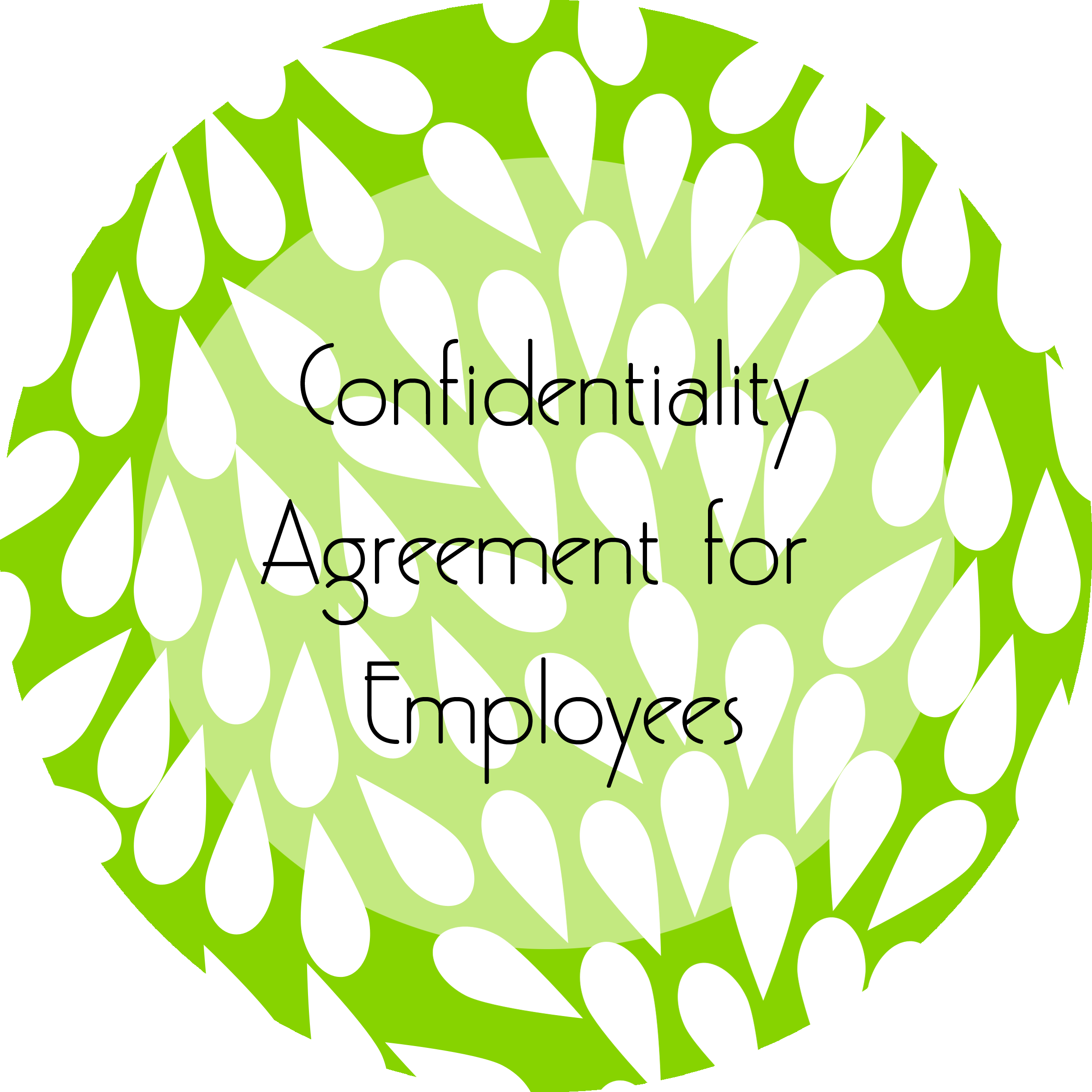 Cakes and Desserts Business--- Confidentiality Agreement for Employees