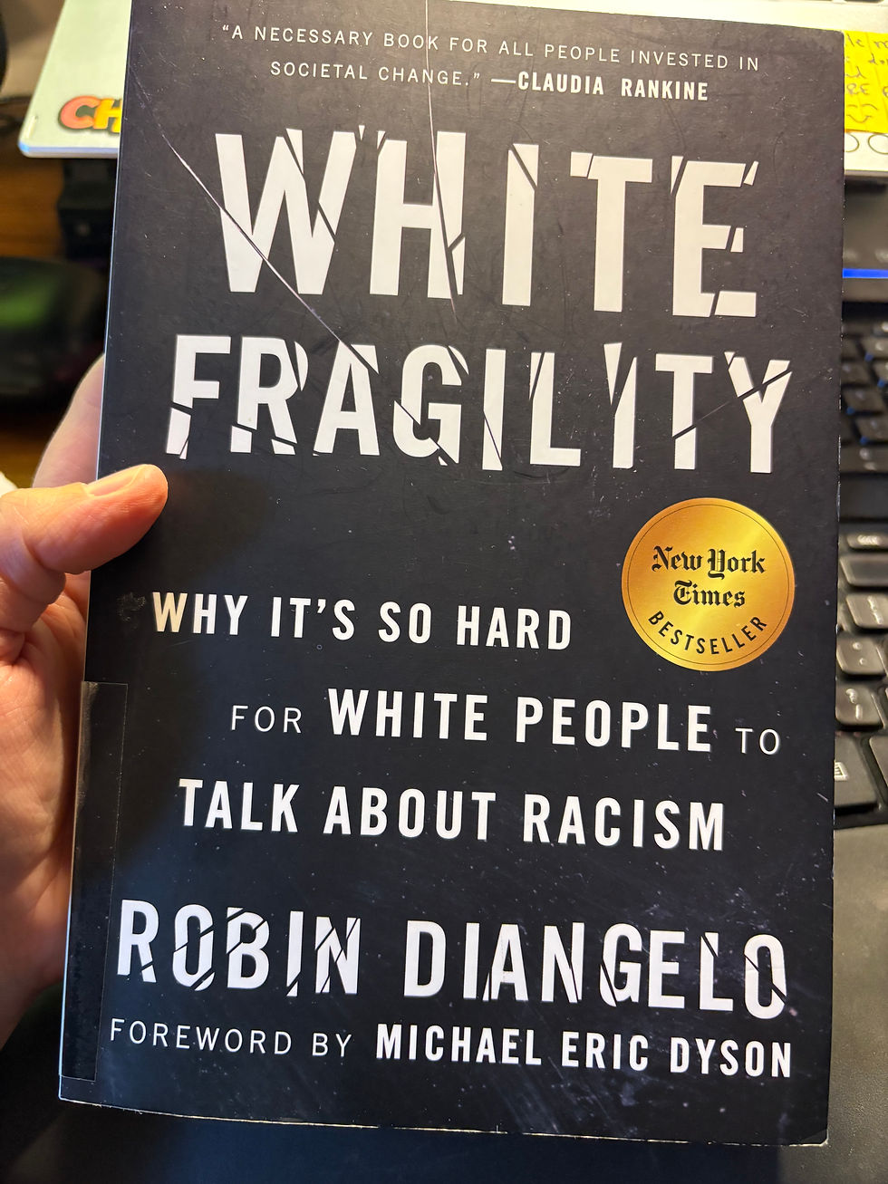 My key takeaways from the book White Fragility by Robin Diangelo