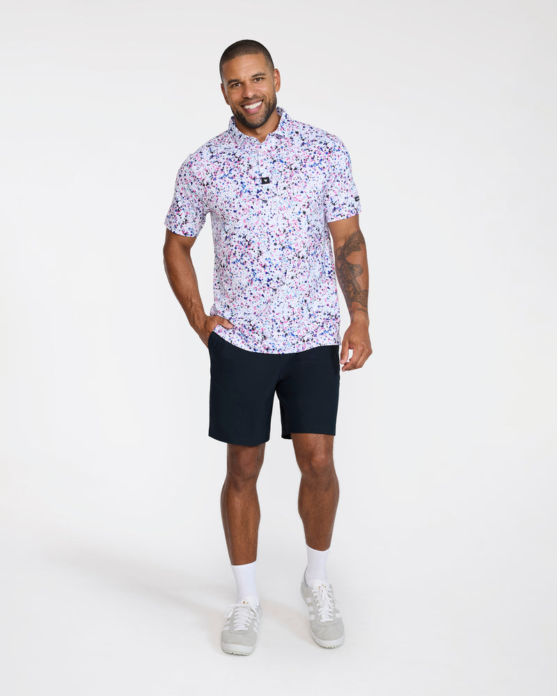 Paint Splatter 3 polo from Bad Birdie