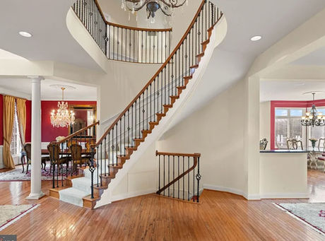 CHDG Client main staircase before renovation