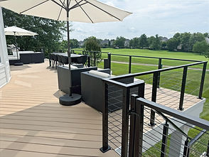 CHDG Exterior Renovation Image showing deck