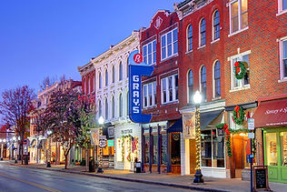 City life in Franklin, NC