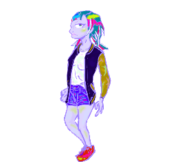 走る女子