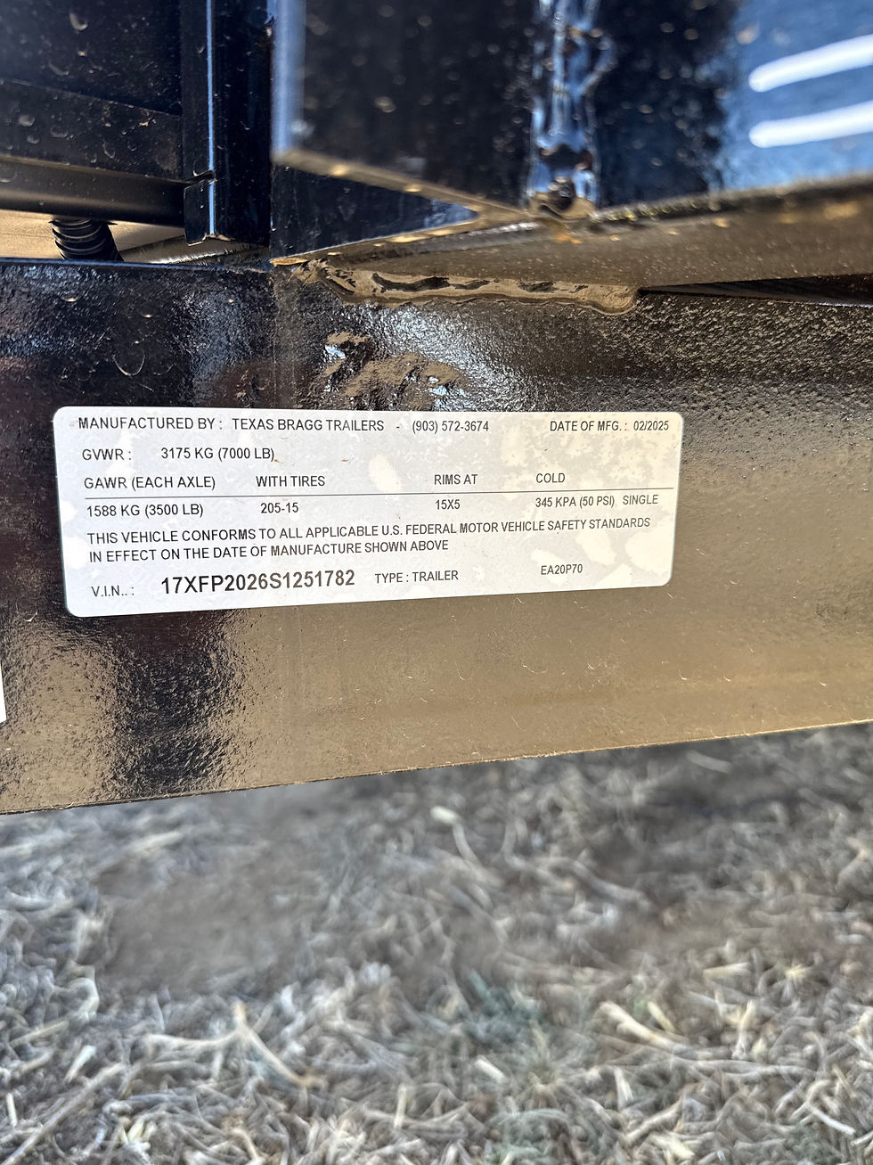 Thumbnail: 20' x 83" Pipetop Utility Trailer