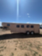 Thumbnail: Used El Paso gooseneck horse trailer
