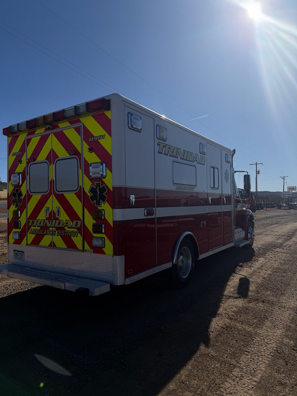 Thumbnail: 2009-international-ambulance-patient-compartment.jpg 2009-international-ambulance-stryker-cot-load-system.jpg 2009-internatio