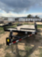 New 2025 Norstar 83x20 bumper pull tandem axle car hauler trailer black