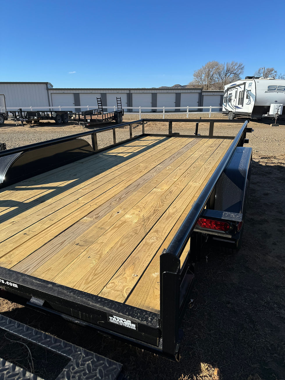 Thumbnail: 2024 Texas Bragg Trailer 83′′ x 16′  Medium Duty Pipe Top Utility