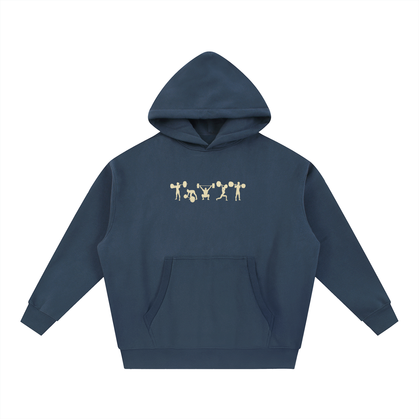 Essential Oversized Boxy Fit Fleece Hoodie
