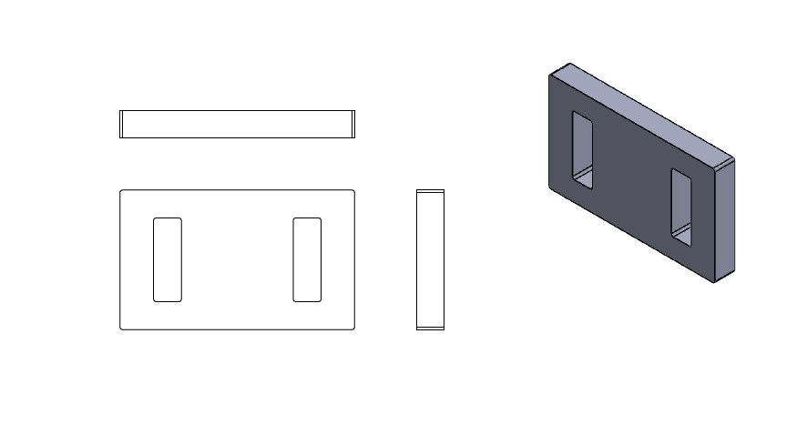 Thumbnail: Sunboss Blind Bracket Spacers