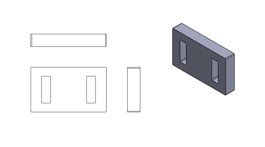 Thumbnail: Sunboss Blind Bracket Spacers