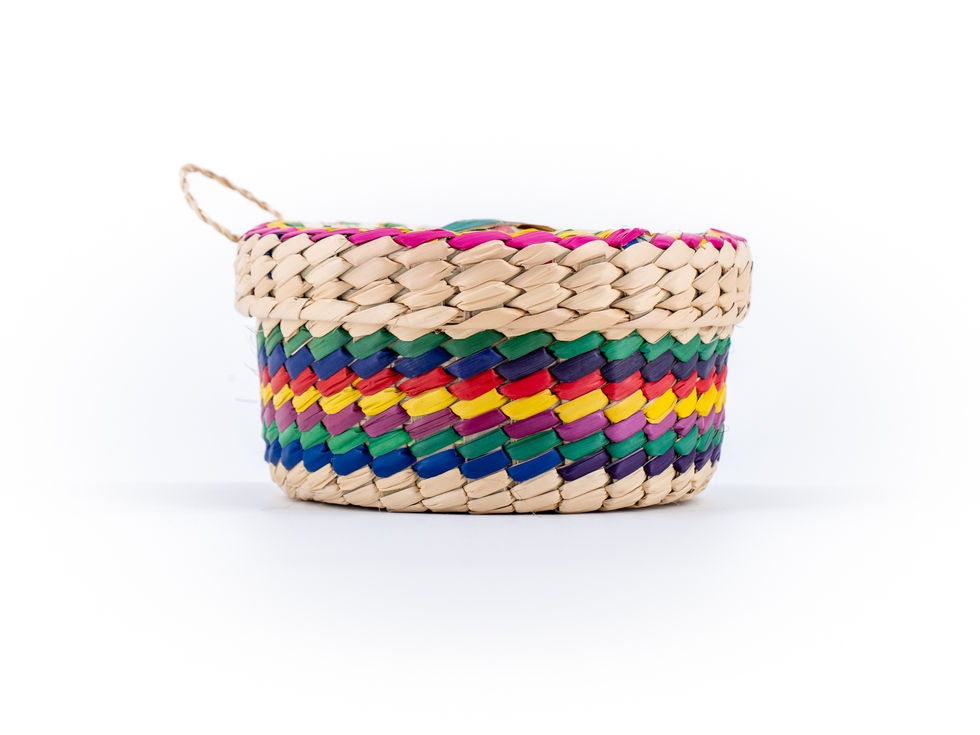 Tortillero de Palma - Con Tapa y Sinta