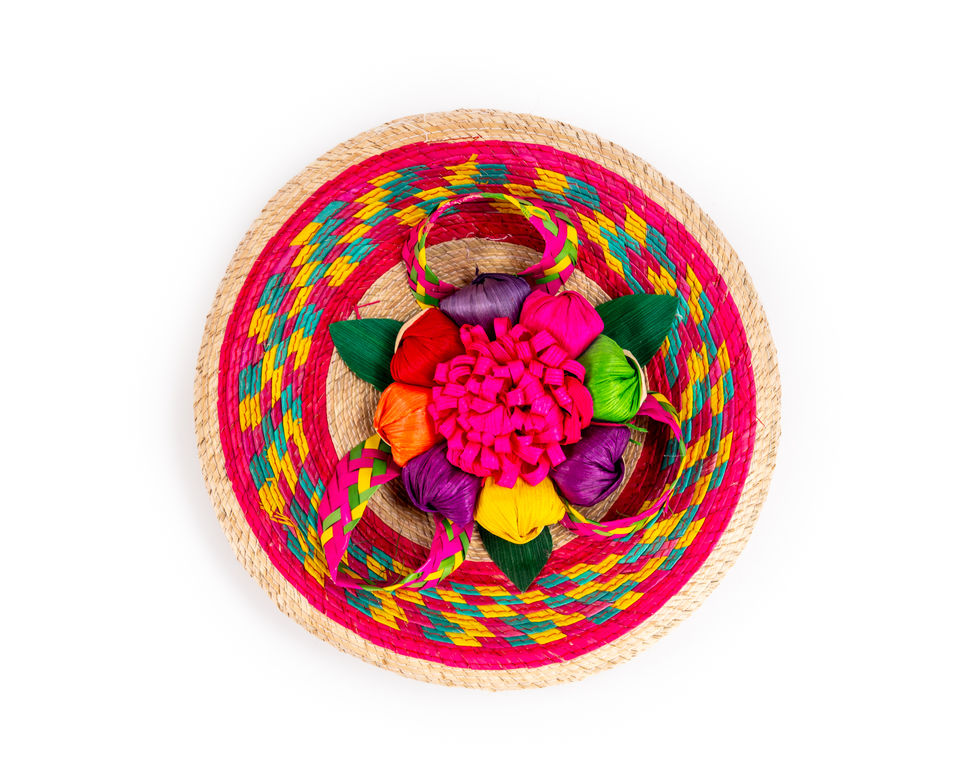 Tortillero de Flor con Tapa