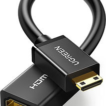Mini HDMI Male to HDMI Female 4K Adapter