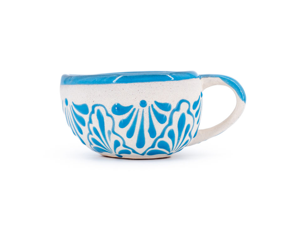 Taza Corazón Chocolatera - Col. Talavera