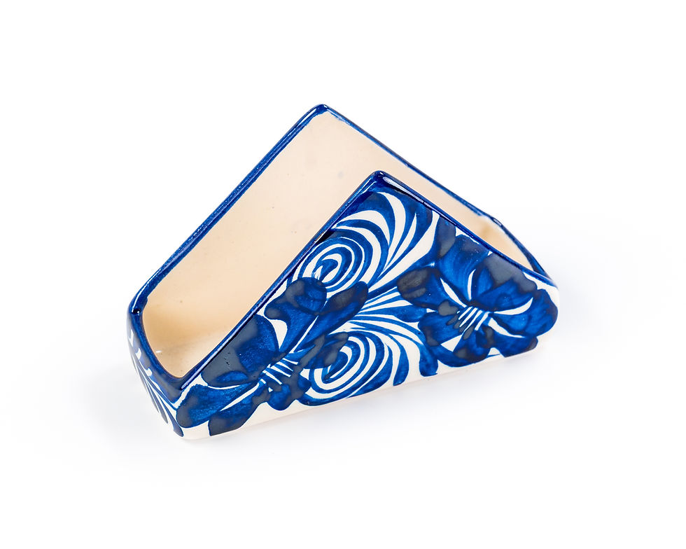 Servilletero - Colección Azul