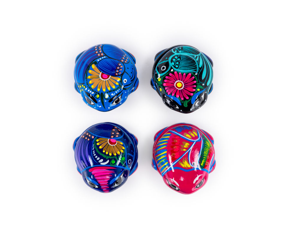 Alajero Rana Arte Guerrero (Juego de 3)