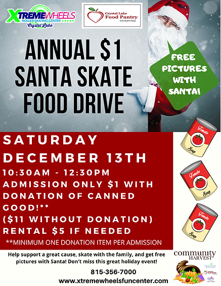 Santa Food Drive FlyerPoster.png