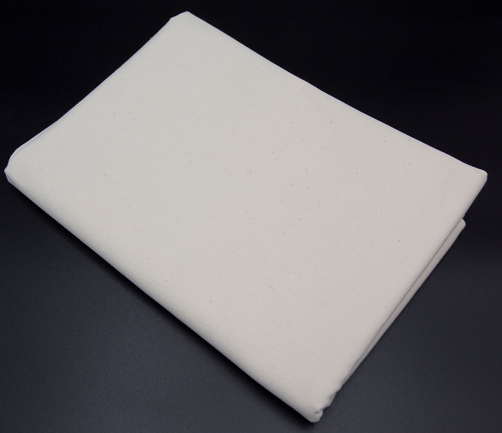 Thumbnail: PANAMA DUCK CANVAS FABRIC ROLLS - 100% Natural Cotton, Width 163cm