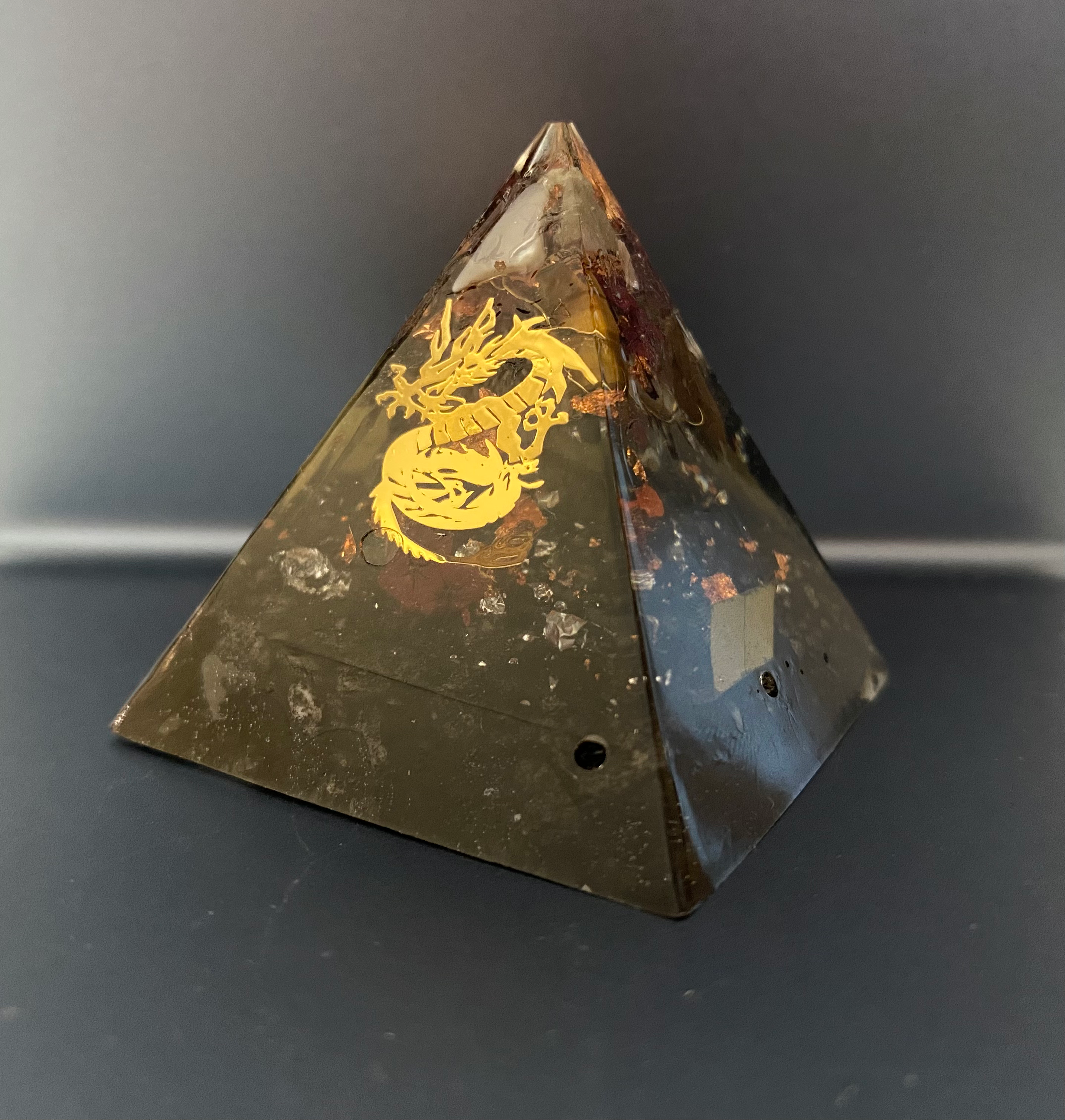 Double orgonite Dragon