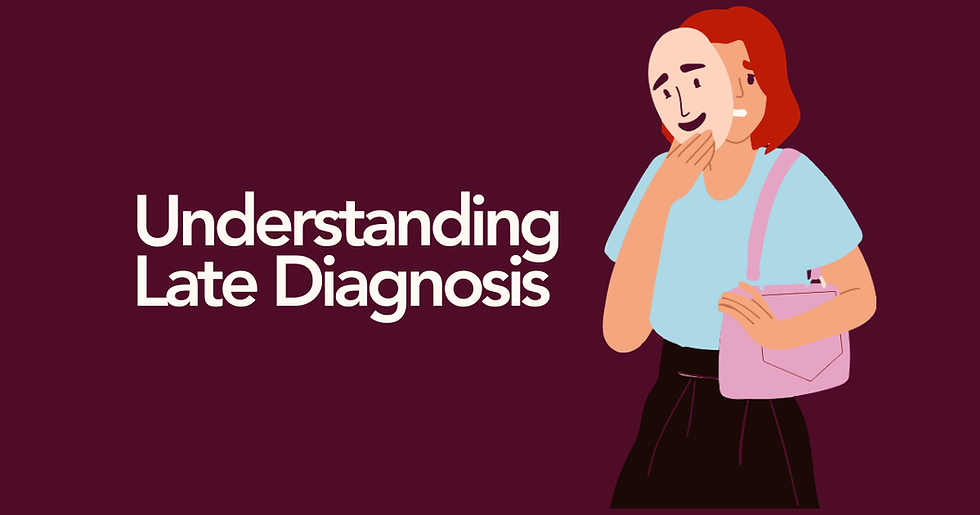 Why Get Assessed as an Adult? Understanding Late Diagnosis