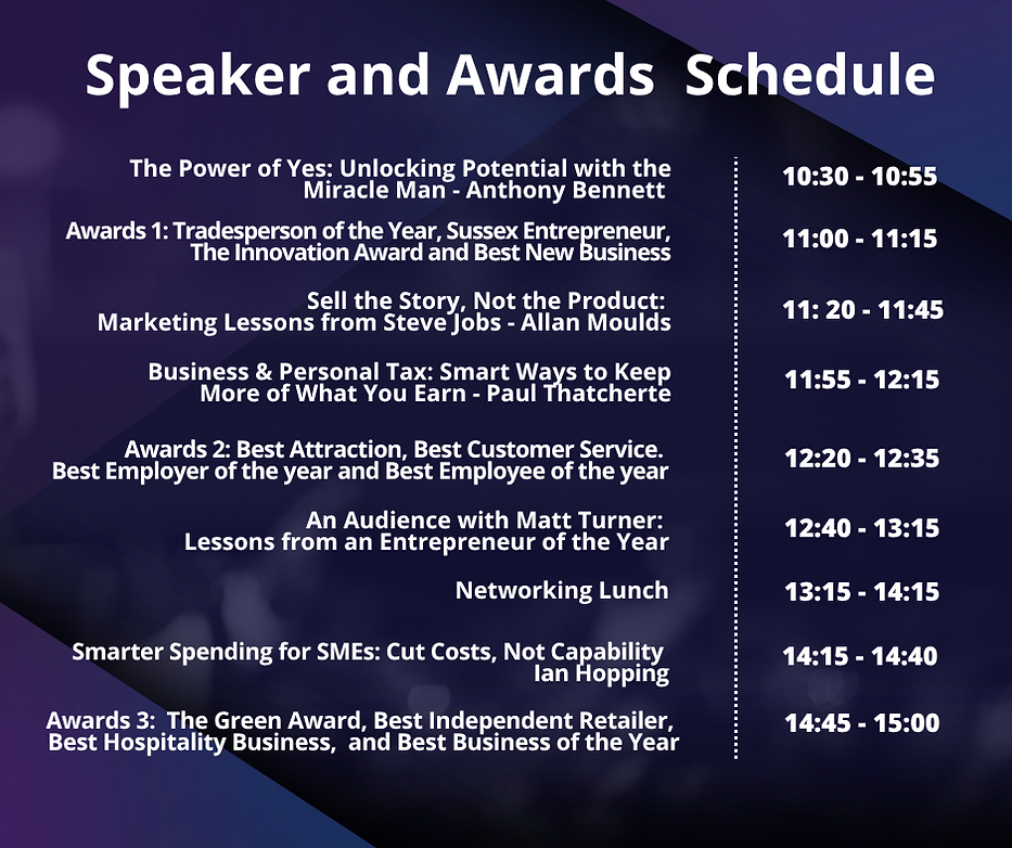 Speaker and awards schedule fancy SBCA 2026.png