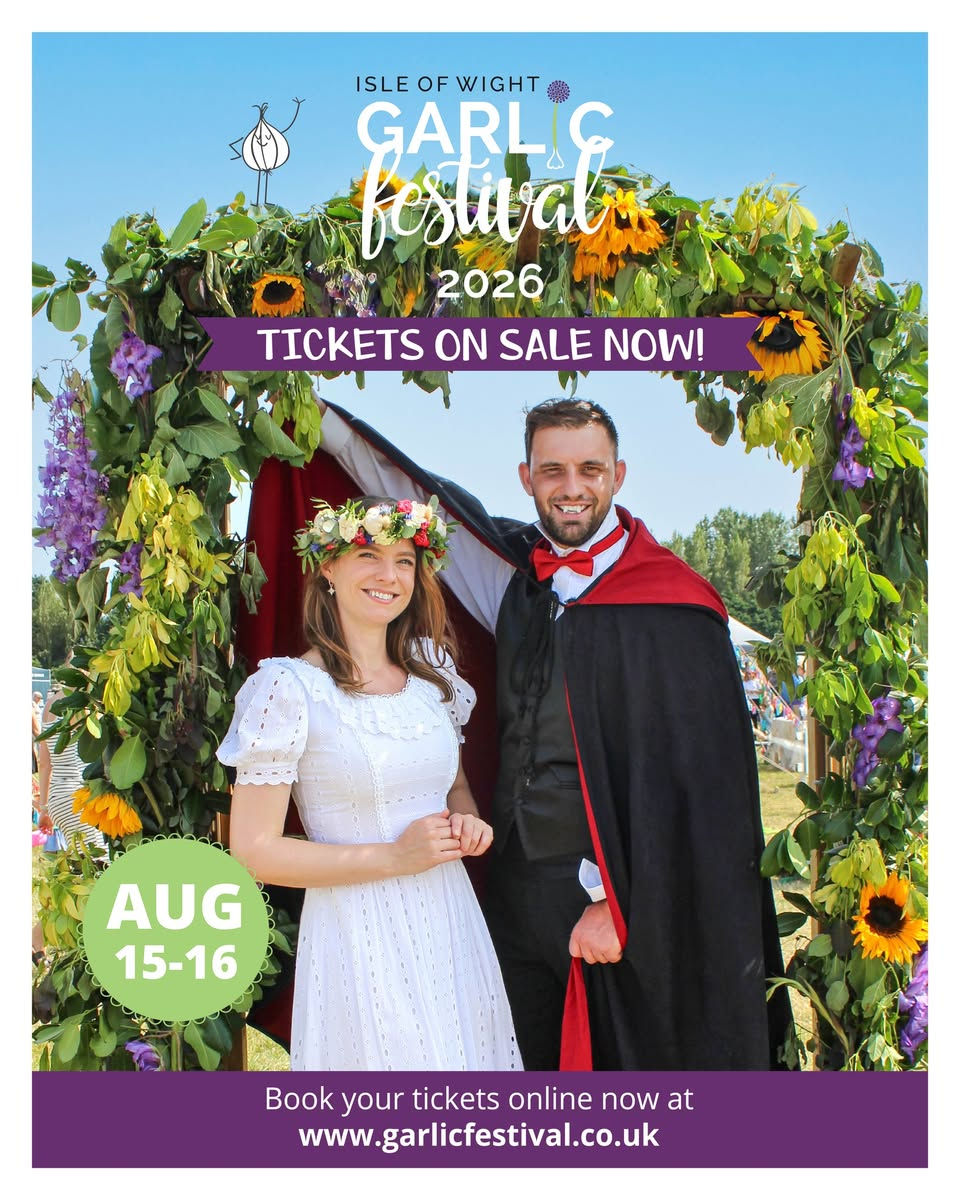 Isle Of Wight Garlic Festival poster