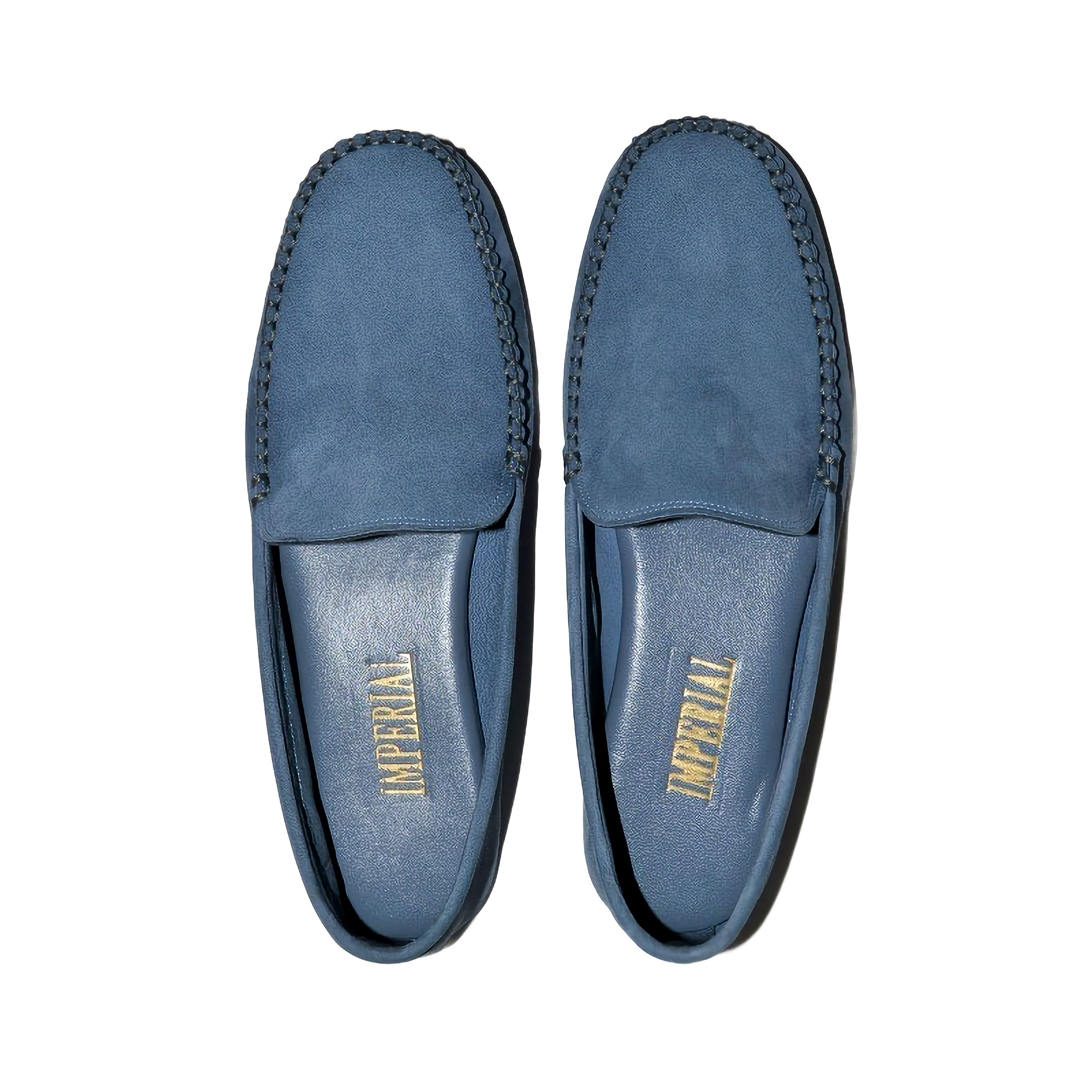 PANTOFOLE UOMO MOCASSINO IN CAMOSCIO IMPERIAL