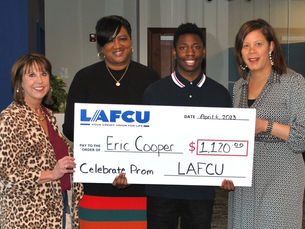 LAFCU raises $1,120 to Send Everett High School Senior to Prom