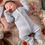 Thumbnail: %100 Cotton Newborn Modern Design Baby Cotton Knitwear Set
