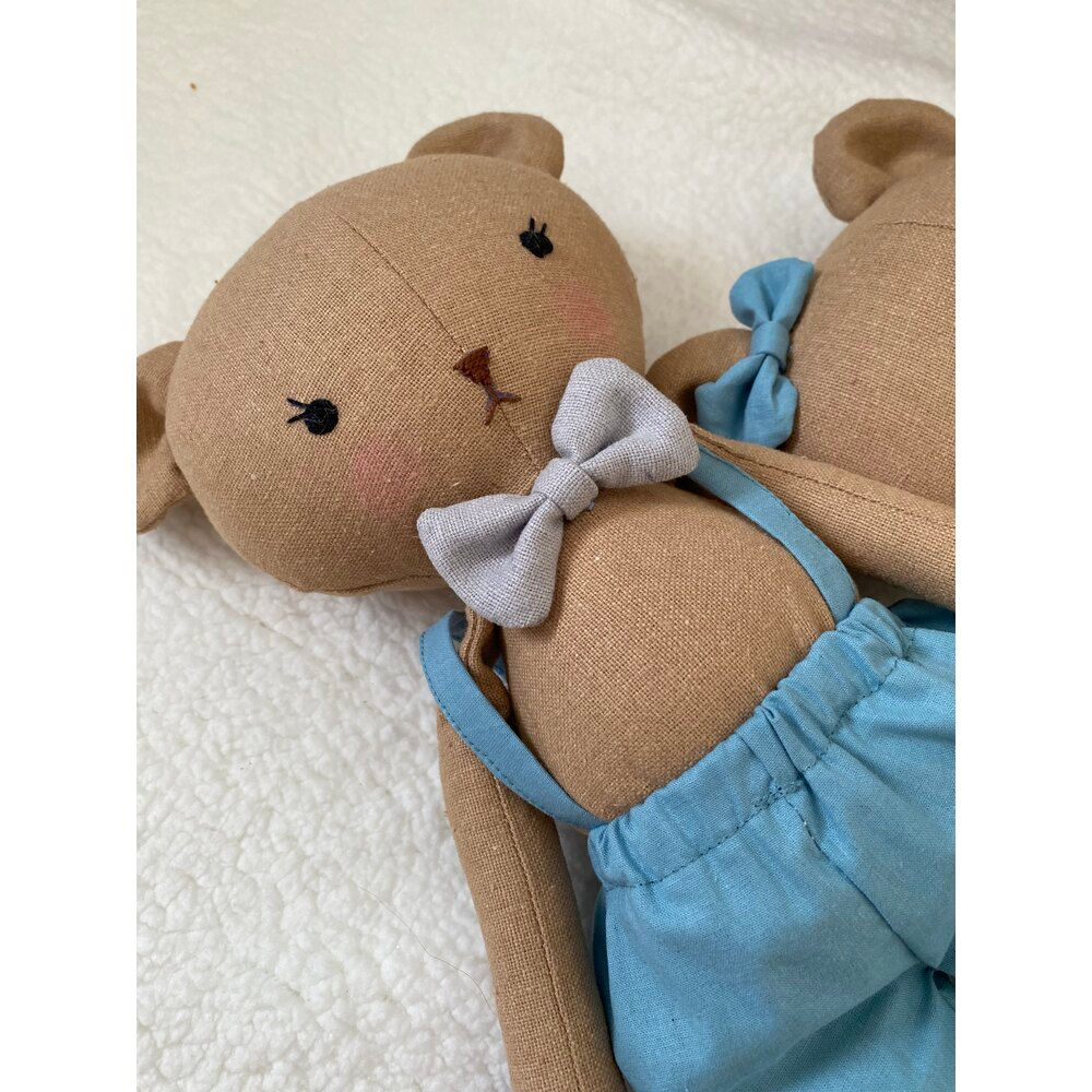 Handmade Keepsake Stuffed Character Luna & Pipo, Room Decor