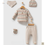 Thumbnail: Baby Boy Colorful 5-Piece Newborn Set –Striped Design